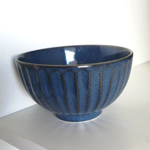 Indlæs billede til gallerivisning Japansk Krysantemum Risskål i Blå