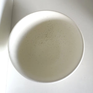 Japansk Krysantemum Risskål i Hvid