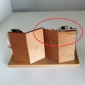 Vintage Kokeshi Dukke Par i Traditionelt Tøj