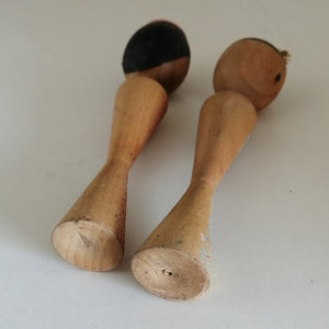 Vintage Elegant Japansk Kokeshi Dukke Par