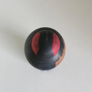 Vintage Kokeshi Dukke i Mørkeblå Kimono