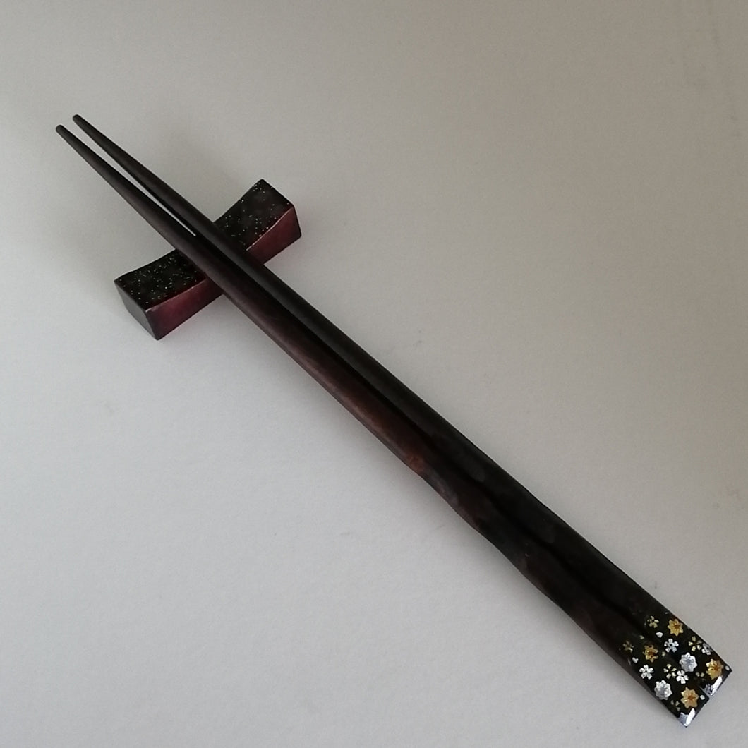 Japanske Bambus Hashi (Spisespinde) Sæt med Kirsebær Blomster