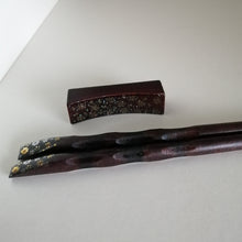 Indlæs billede til gallerivisning Japanske Bambus Hashi (Spisespinde) Sæt med Kirsebær Blomster