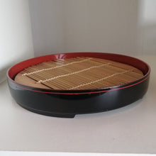Indlæs billede til gallerivisning Vintage Japansk Bakke med Måtter i Bambus
