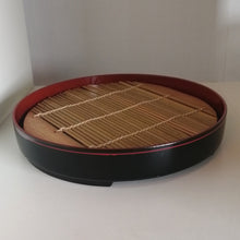 Indlæs billede til gallerivisning Vintage Japansk Bakke med Måtter i Bambus