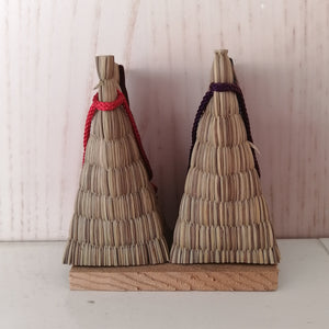 Vintage Dukke Par i Trekanter