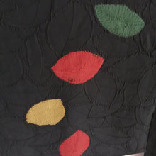 Indlæs billede til gallerivisning Japansk Haori Jakke i Sort med Blade