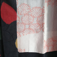 Indlæs billede til gallerivisning Japansk Haori Jakke i Sort med Blade