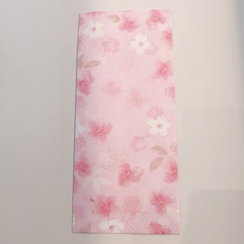 Sakura Blomster Konvolutter, 10 stk. i Lys Pink