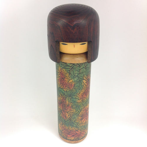 Stor Vintage Kokeshi med Blade