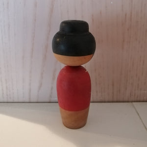 Vintage Kokeshi Dukke i Kimono og Haori