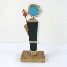 Indlæs billede til gallerivisning Vintage Kokeshi Dukke i Traditionelt Tøj