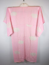 Indlæs billede til gallerivisning Japansk Nagajuban (Kort Kimono) i Pink og Hvid