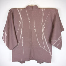 Indlæs billede til gallerivisning Japansk Haori Jakke i Lilla med Græne