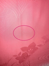 Indlæs billede til gallerivisning Japansk Nagajuban (Kort Kimono) i Pink og Grøn