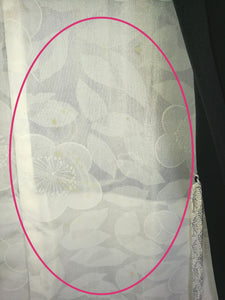 Japansk Haori Jakke i Sort med Vifter