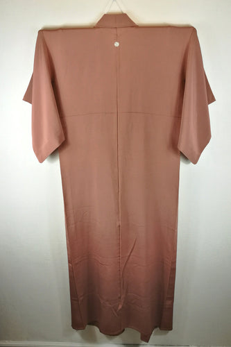 Japansk Kimono i Mørk Rosa med Monogram