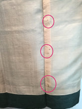 Indlæs billede til gallerivisning Japansk Nagajuban (Kort Kimono) i Grøn med Traditionelt Mønster