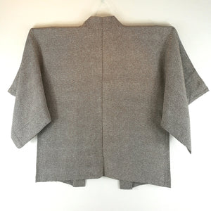 Japansk Haori Jakke i Brun og Hvid