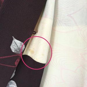 Japansk Haori Jakke i Bordeaux med Blade