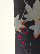 Indlæs billede til gallerivisning Japansk Kimono i Lilla med Blade fra Japansk Løn