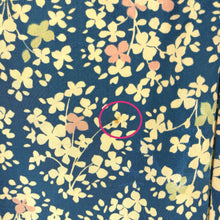 Indlæs billede til gallerivisning Vintage Japansk Haori Jakke i Blå med Blomster