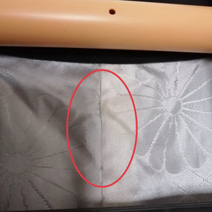 Japansk Silke Haori Jakke i Sort med Metallisk Vinterlandskab