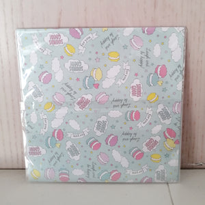 Pakke med to Slags Origami Papir, Macaron og Pastel