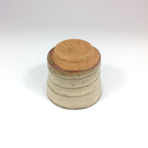 Vintage Japansk Kop i Brun og Beige